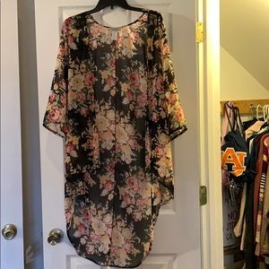 Floral kimono
